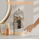 thumbnail image 3 of Soporte para brochas de maquillaje YOOLENS 360 giratorio con tapa gris, 3 of 8