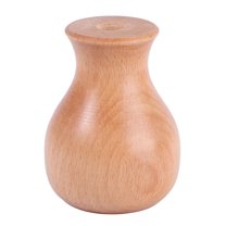 UNOMOR 1Pc Wooden Decorative Flower Vase for Thanksgiving Wedding