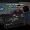 thumbnail image 4 of OUTAD High Quality Innovative Waterproof Plastic Black Playing Cards Durable Poker Cards Great for Gift Collection, 4 of 7