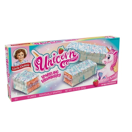 Little Debbie - Little Debbie Unicorn Cakes, 8 ct, 12.15 oz - Walmart ...