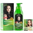 thumbnail image 6 of Herbishh Black Hair Color Shampoo for Gray Hair, Hair Dye Shampoo 3 in 1, 100% Gray Coverage, Permanent Hair Color for Men & Women, Ammonia-free, 400 ml, 6 of 9