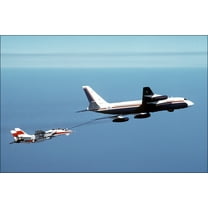 24"x36" Gallery Poster, Convair UC-880 refuels F-14D Super Tomcat aircraft