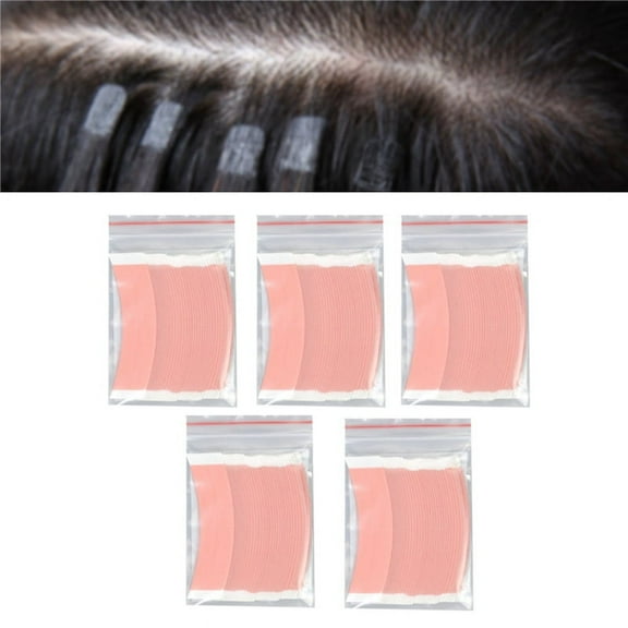 180Pcs Super Strong Duo- Wig Double Tape Adhesive Extension Hair Strips for Toupees/Lace Wig Film Slitting Line