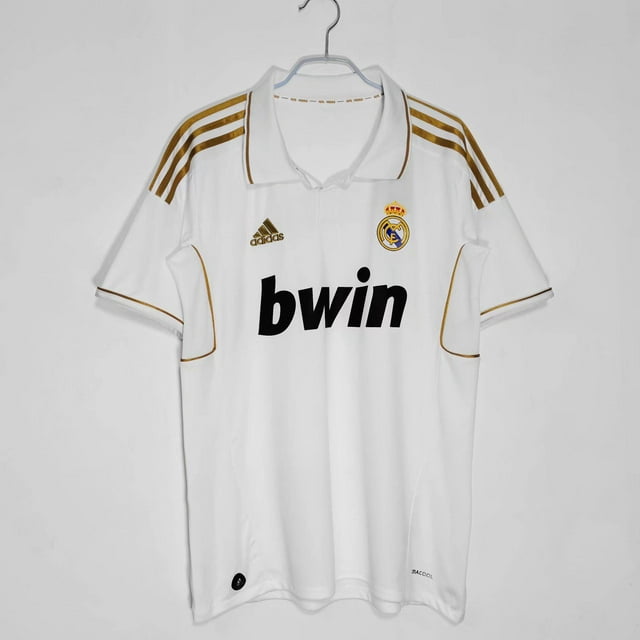 Camiseta retro de local del Real Madrid de la temporada 11-12 con leyenda Sergio Ramos nº 4 2XL