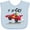 AE-Light Blue, variant on Inktastic Go Go Go Red Racing Car Boys or Girls Baby Bib