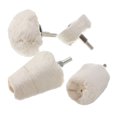 thumbnail image 3 of XIEULQP 4 pcs Buffing Wheel for Drill,Buffing Pad Polishing Wheel Kits,Wheel Shaped Polishing Tool for Metal Aluminum,Stainless Steel,Chrome,Jewelry,Wood,Plastic,Ceramic,Glass,etc, 3 of 9