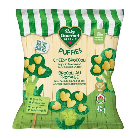 Baby Gourmet Organic Puffies Cheesy Broccoli