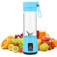 thumbnail image 1 of 380ml Portable USB Electric Fruit Juicer Smoothie Maker Shaker Bottle for Superb Mixing, 380mL Green, 1 of 7