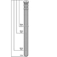 thumbnail image 2 of NATO Nylon Watch Strap Waterproof Replacement Velcro Strap, 2 of 5