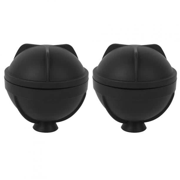 Molde redondo de silicona para hacer bolas de hielo, bandeja para cubitos de hielo, para whisky, cócteles y utensilios de cocina.