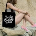 thumbnail image 5 of Spooky Snickers Soiree Rainbow Sprinkles Ice Cream Costume Canvas Tote - Halloween 2Pcs, 5 of 5