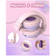 thumbnail image 4 of Auriculares Bluetooth Diadema Inalámbricos Para Niños 45h Rosa/Morado, 4 of 4