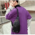 thumbnail image 4 of Pechera Xtellar Mariconera Impermeable Mochila Cruzada Casual Color Café, 4 of 4