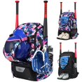 thumbnail image 1 of Bolsa de softball GOTECH para jóvenes y adultos con gancho para vallas, color rosa, 1 of 6