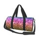 thumbnail image 1 of Fotbe Glitter Rainbow Bolsa Deportiva de Lona Plegable con Estampado, Bolsa de Gimnasio con Bolsillo Seco/Húmedo, Bolsa de Viaje Ultraligera de Gran Capacidad, 1 of 6