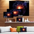 thumbnail image 3 of Abstract Fractal Gears and Lights - Flowers Canvas Wall Artwork, 3 of 4