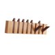thumbnail image 4 of Perchero de pared para piano, gancho decorativo para pared de entrada, abatible, para colgar toallas, abrigos, sombreros, sala de estar 8 teclas, 4 of 9