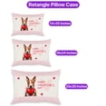 thumbnail image 3 of Happy Valentine's Day Bull Terrier Brings Love Heart Pillowcase Double Sided Bully Dog Lovers Gifts Idea Pillow Case Covers - 02028, 3 of 3