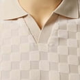 thumbnail image 4 of VgaVtl Summer Polo Shirts for Men Short Sleeve Knit Dressy Collared Casual Business T Shirts for Men Solid Color, 4 of 6