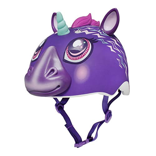 Raskullz Casque Électrique Licorne pour Enfant (5-8 Ans), Violet Électrique