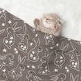 thumbnail image 2 of Naloa Retro Bunny Dog Blanket, 3 Sizes Cat Blanket for Indoor Cats Large Medium Small Dog Gifts-, 2 of 8