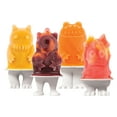 thumbnail image 4 of Tovolo Silicone Popsicle Ice Cream Makers and Mold Set with Base, Set of 4, Monsters, 4 of 7