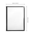 thumbnail image 2 of YOSADIER 1Ud Menu Cover Binder Transparente Para Almacenamiento Práctico Y Protección De Recetas, 2 of 6