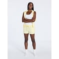 thumbnail image 3 of Joyspun Women's French Terry Knit Lounge Sleep Shorts, 3” Inseam, Sizes XS-3X, 3 of 6