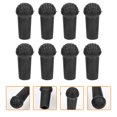 thumbnail image 1 of UPOUART 8Pcs Walking Stick Accessories Cane Tips Replacement Black Rubber, 1 of 7