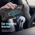 thumbnail image 5 of Case for S24 Phone Case Samsung Galaxy S24 Case, Military Grade, Heavy Duty, with Ring Holder Stand, Support Magnet Car Mount for Samsung Galaxy S24 Case Black, 5 of 14