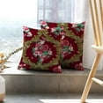 thumbnail image 6 of LALILO Throw Pillow Covers Flowers Leaves And Flowers Art Art Art Cushion Cover 18" x 18", 4197 Pack, 6 of 6