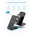 thumbnail image 3 of N1 Wireless Charger, Qi Certified Wireless Charging Stand Compatible with iPhone, Samsung Output Power - New, 3 of 10