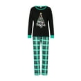 thumbnail image 2 of Family Christmas Pjs Matching Sets 2023 Christmas Pajamas for Family Cute Xmas Reindeer Holiday Sleepwear Set, 2 of 10