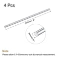 thumbnail image 2 of Uxcell 8mm Diameter 200mm Length Carbon Steel Rod Hard Shaft Solid Round Rod 4pack, 2 of 5