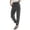 Dark Gray, variant on Women's Casual Corduroy Drawstring Elastic High Waist Straight Leg Loose Comfortable Trousers for Everyday Wear Elastic High Waisted Straight Leg Pull On Trousers