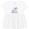 thumbnail image 3 of Inktastic It's My 1st New Year's Elephant Girls Baby Dress, 3 of 5