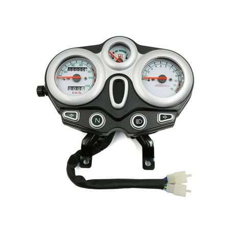 Motorcycle Odometer Tachometer Speedometer Oil Gauge ...