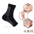 thumbnail image 5 of TIEVOSA Orthopaedic Compression Socks Men Women 1 Pairs Compression Socks Men Ankle Support Socks（Black）, 5 of 5