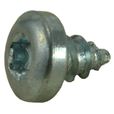 #8 x 1/4" Zinc Plated Steel Star Drive Pan Head Sheet Metal Screws (50 pcs.)