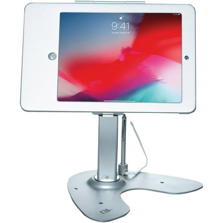CTA - Security Kiosk Mount for Apple iPad Air iPad with Retina display (4th gen.) and iPad mini - Silver