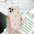 thumbnail image 4 of iPhone 11 Pro Max Case - Cute Design, Soft Silicone, Camera Protection, Lovely Heart, Women & Girls, Beige, 4 of 15