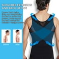 thumbnail image 4 of Compression Shirt for Men Mesh Vest Sleeveless Tank Tops Men Shirt Mens Shapewear Tight Tummy Control Vest Slimming Vest, 4 of 8