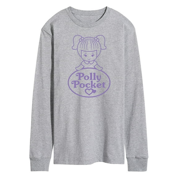 Polly Pocket - Logo And Doll - Men's Long Sleeve T-Shirt