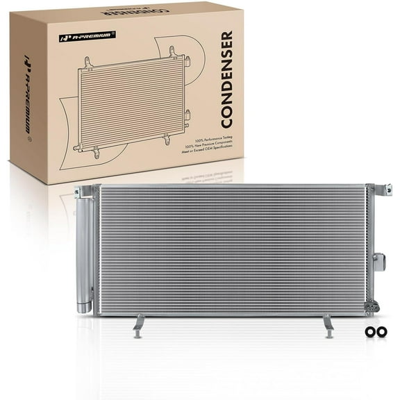 A-Premium Air Conditioning A/C Condenser Compatible with Subaru Legacy 2010-2014, Outback 2010-2014, 2.5L 3.6L, Replace# 73210AJ00A, 73210AJ001