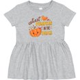 thumbnail image 3 of Inktastic Cutest Pumpkin in the Patch with Orange Heart Girls Baby Dress, 3 of 5
