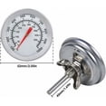 thumbnail image 2 of PinesC Barbecue Thermometer, Stainless Steel Oven Thermometer Max 500C/1000F Analog Display Thermometer for Oven, Pizza Oven, Wood Oven, 2 of 5