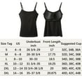 thumbnail image 2 of MISS MOLY 2 PACK Women Camisole Shelf Bra with Adjustable Strap Stretch Tank Top Basic Layering Cami Top for Daily Wearing, 2 of 6