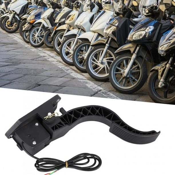 Accelerator Pedal, Vehicle Accelerator Throttle Speed Control Brake Foot  Pedal E-Bike Go Kart ABS Black