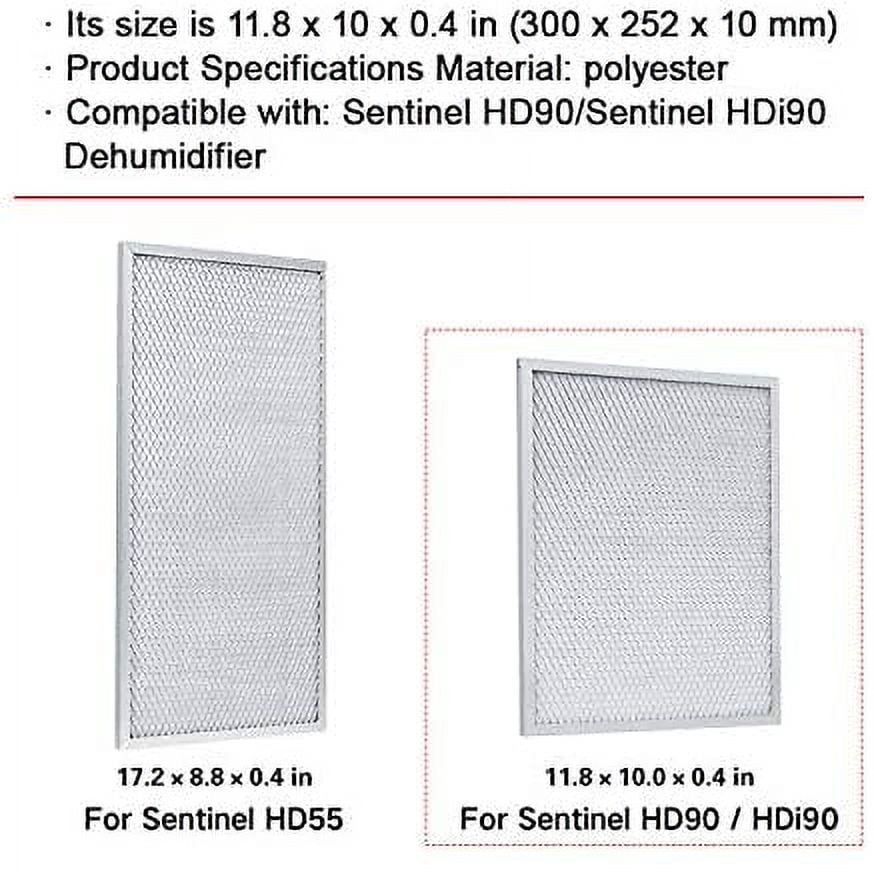 ALORAIR MERV-8 Filter for Basement Dehumidifiers Sentinel HD90/HDi90 Series (4 Pack)