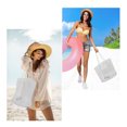 thumbnail image 4 of Bolso de hombro para mujer Bolso de playa de malla para tela Oxford ANGGREK Otros, 4 of 8